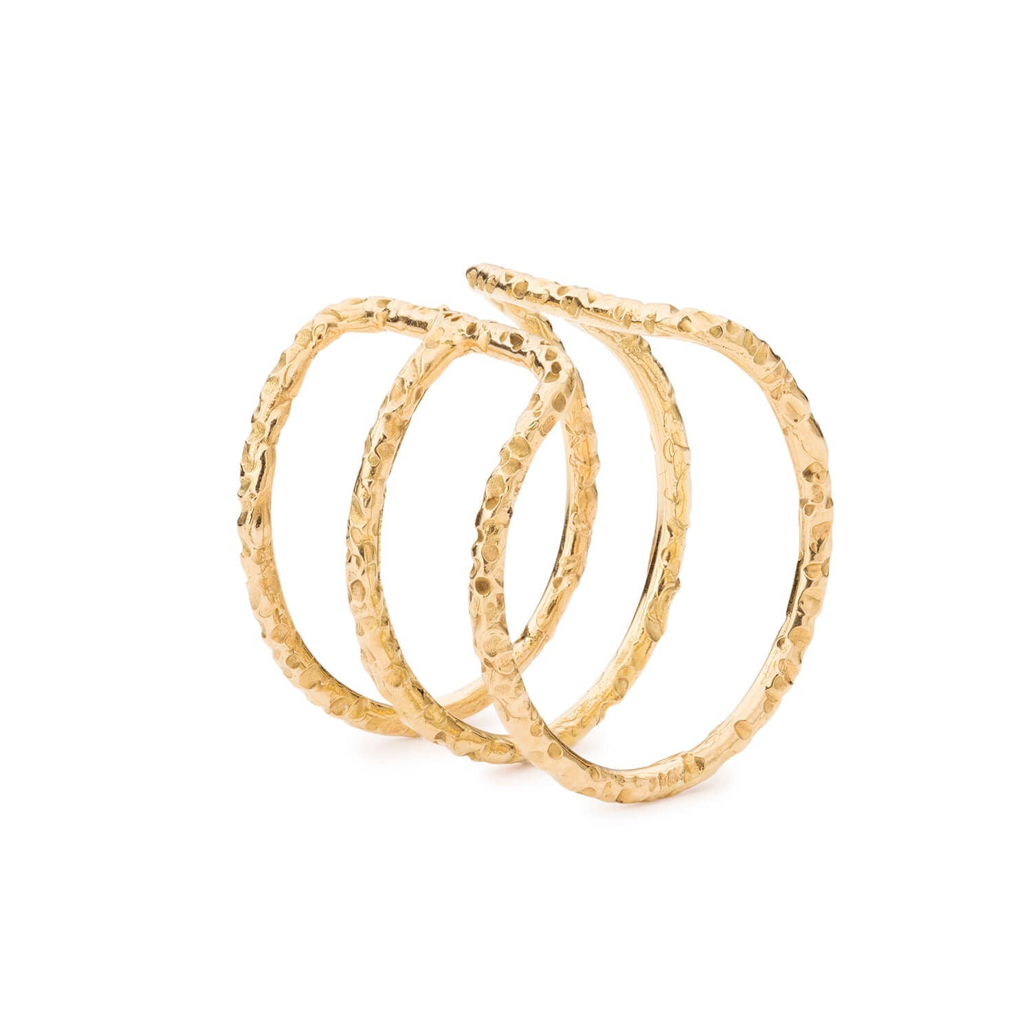 3D 18K Gold Ring